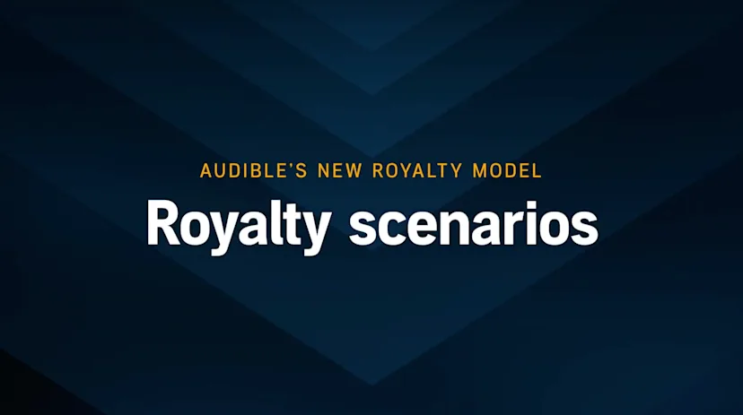 Royalty Model Example New Royalty Model | Audible