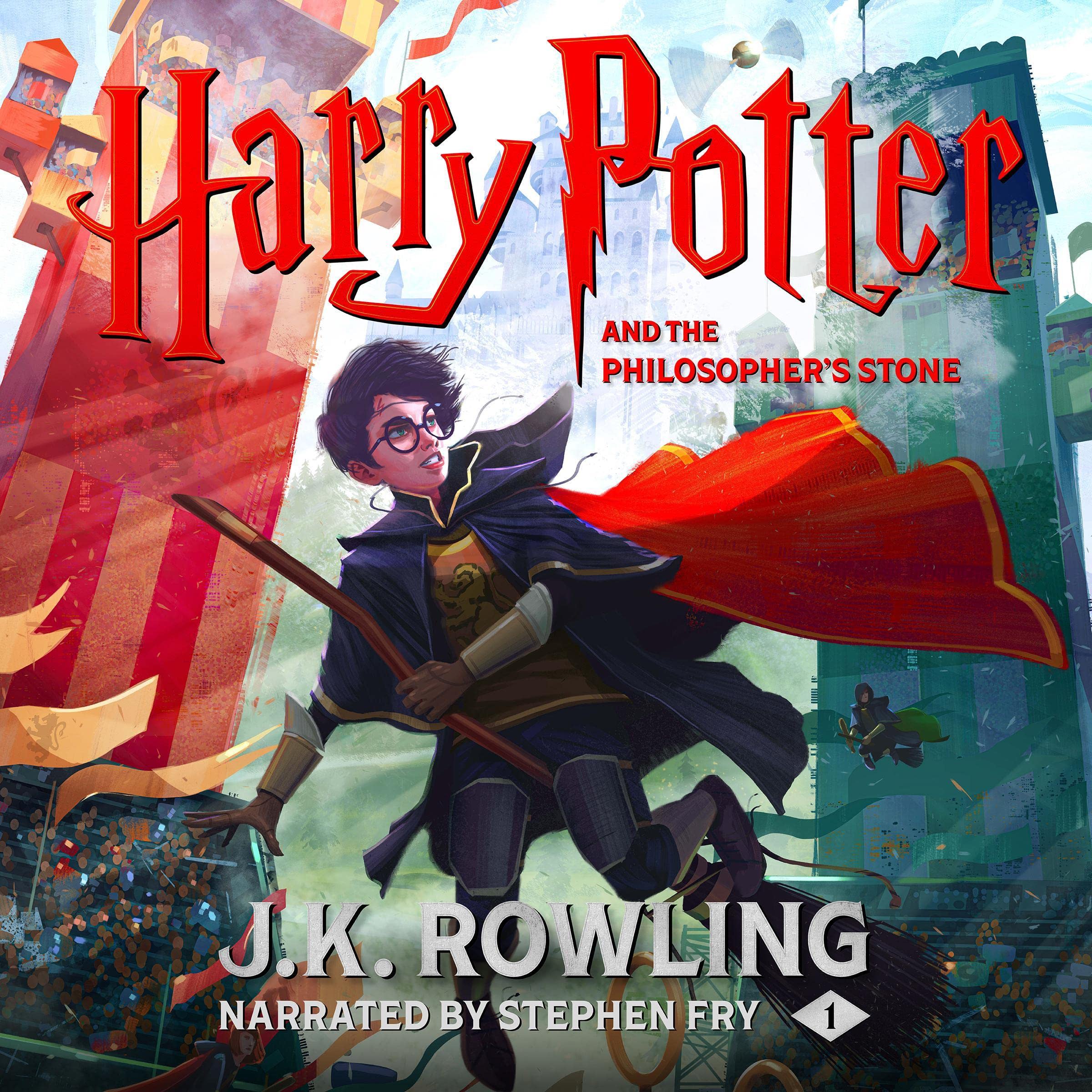 Harry Potter and the Philosopher's Stone, Book 1 cover