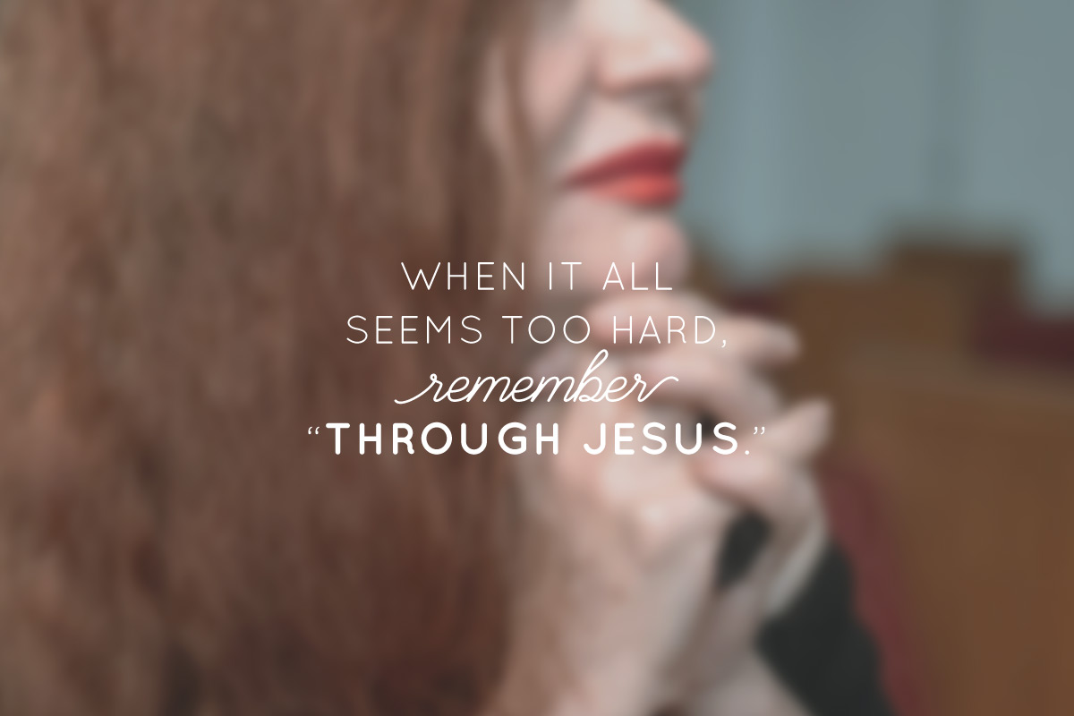 Through Jesus