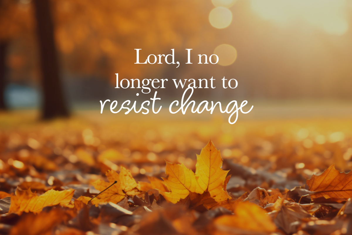 To Everything There Is a Season: How To Deal with Change