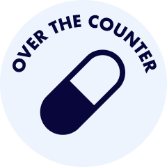 Over the counter icon