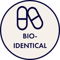 Bio identical icon