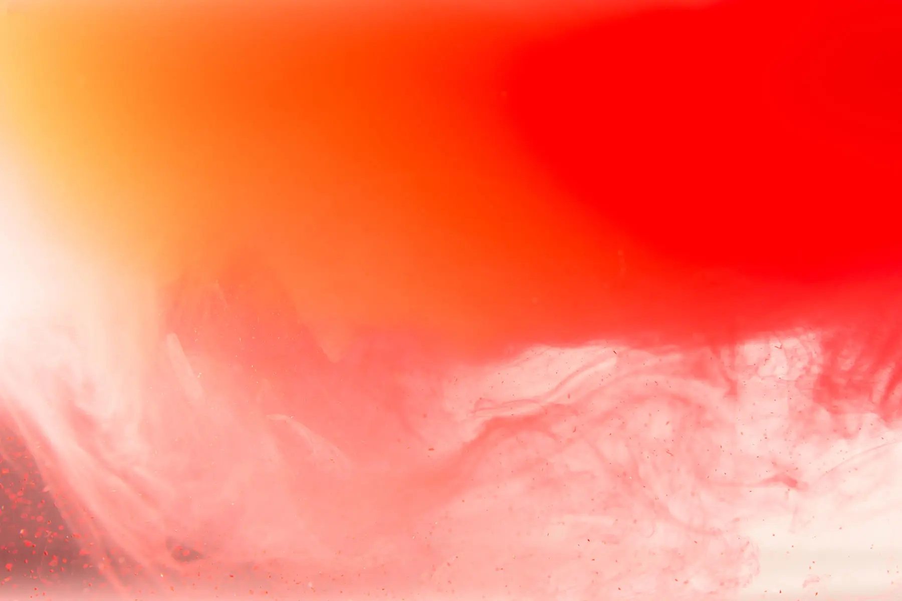 Abstract orange and red liquid to represent hot flash sensation. AW577