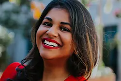 Dr. Kumkum Sarkar Patel headshot close-up