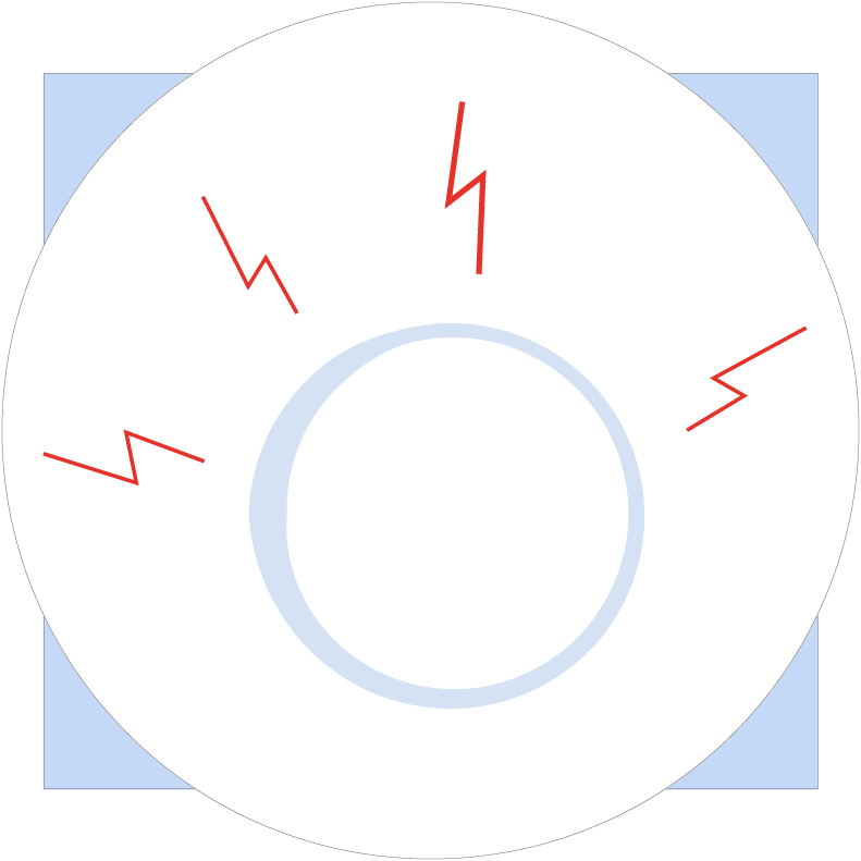 Abstract illustration showing headache. AW001