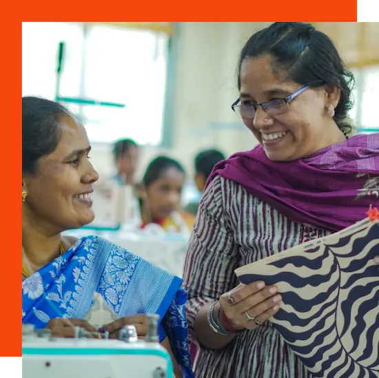 Tiny Miracles Women holding bag