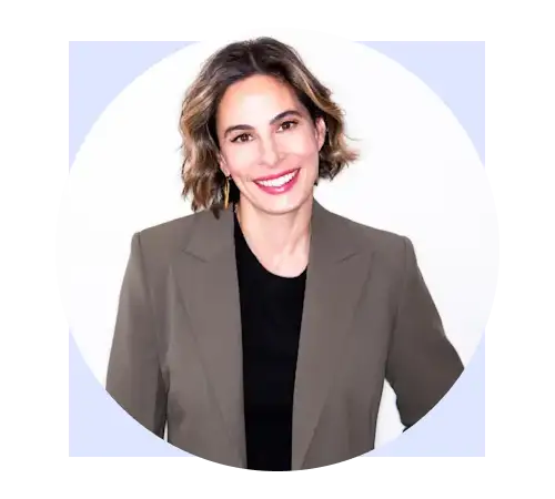 Monica with ice background