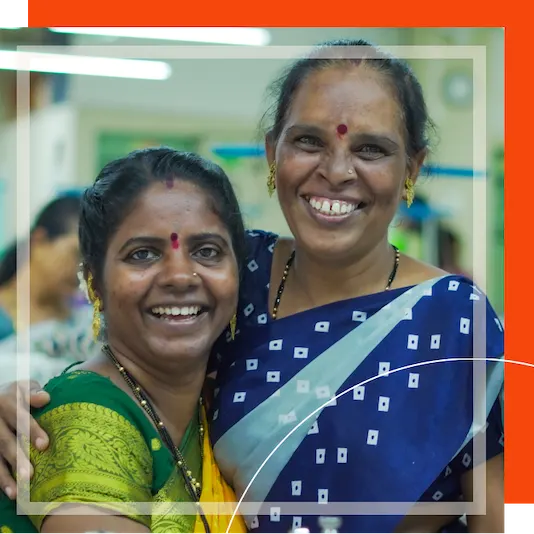 Tiny Miracles Women Smiling