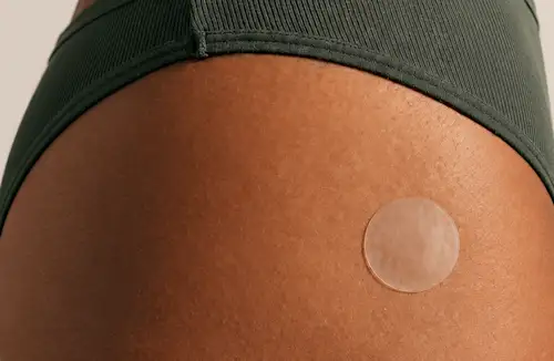 Estrogen Patch on Hip