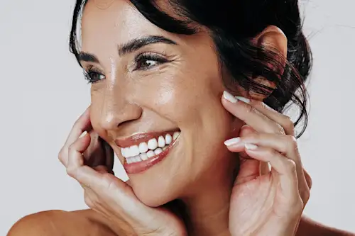 Skincare Woman Smiling