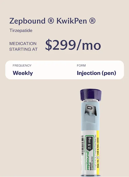 Zepbound Kwikpen Comparison Card