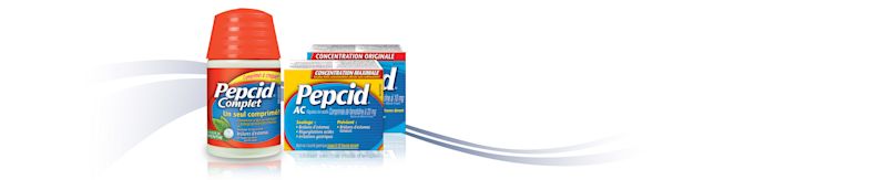 Produits Pepcid pour soulager les brûlures d’estomac