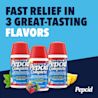 Fast relief in 3 great-tasting flavors