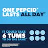 One Maximum Strength PEPCID AC® lasts all day