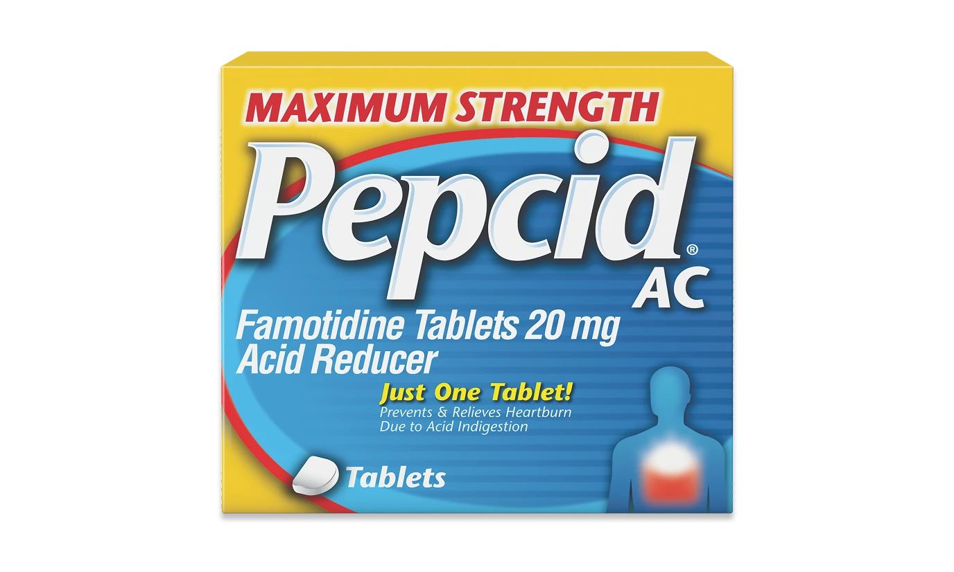 Maximum Strength PEPCID AC® Tablets with Famotidine