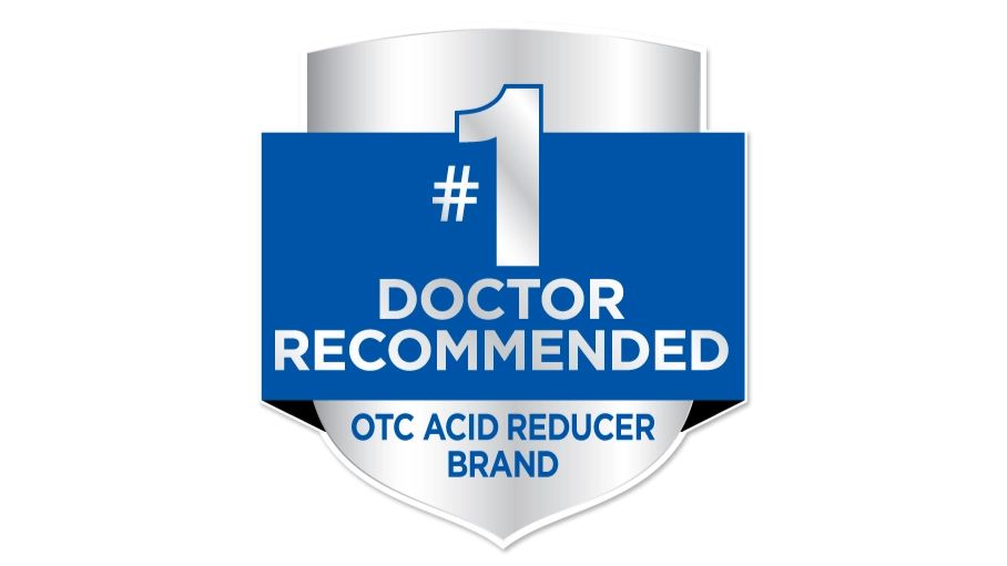 Pepcid number 1 doctor recommended OTC acid reducer brand