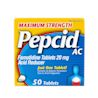 Maximum Strength PEPCID AC® Tablets front pack