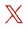 X icon