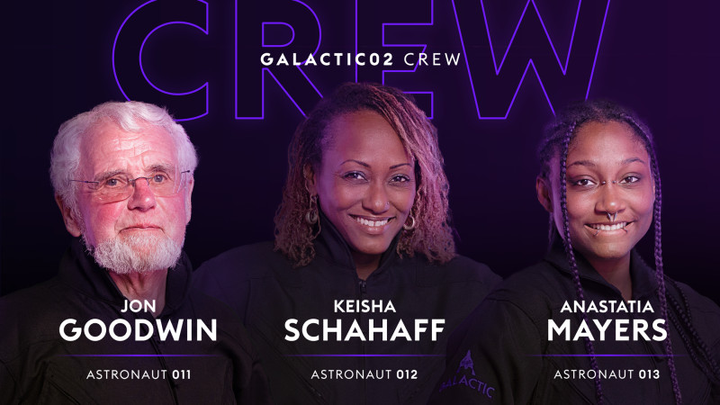 Virgin Galactic Aug 2023 Crew