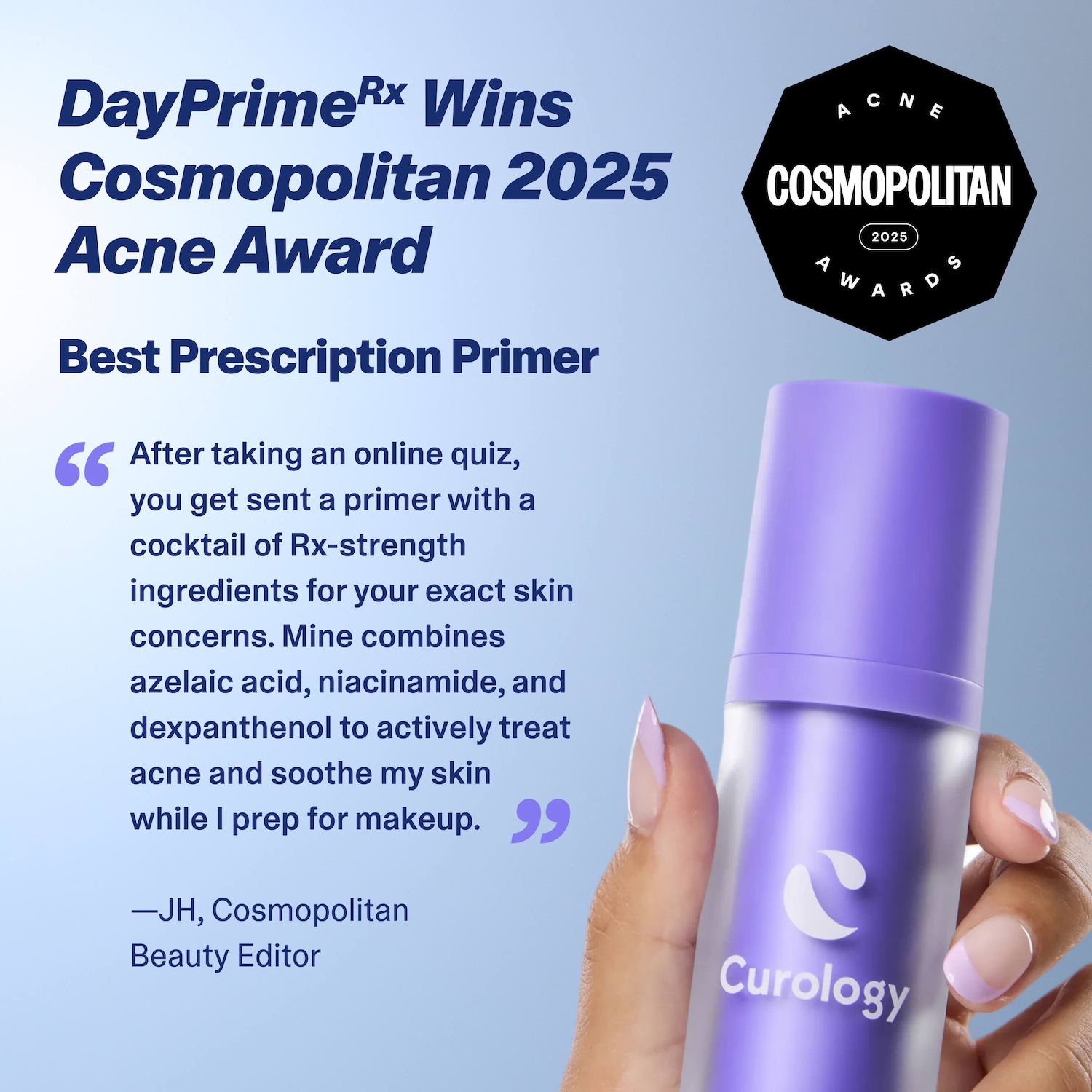 DayPrime PDP - Cosmo award