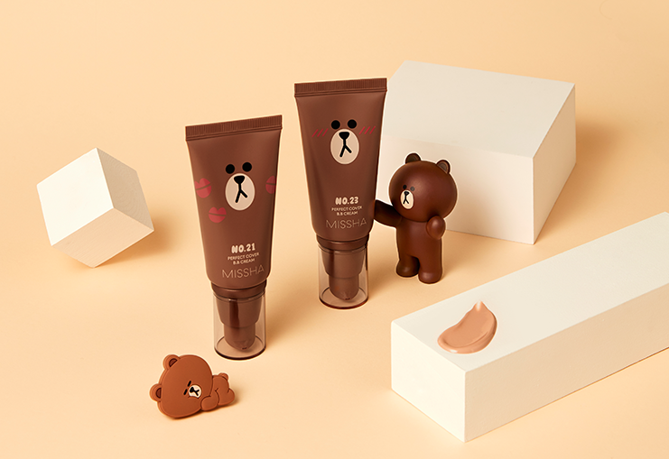 Missha bottle with bear