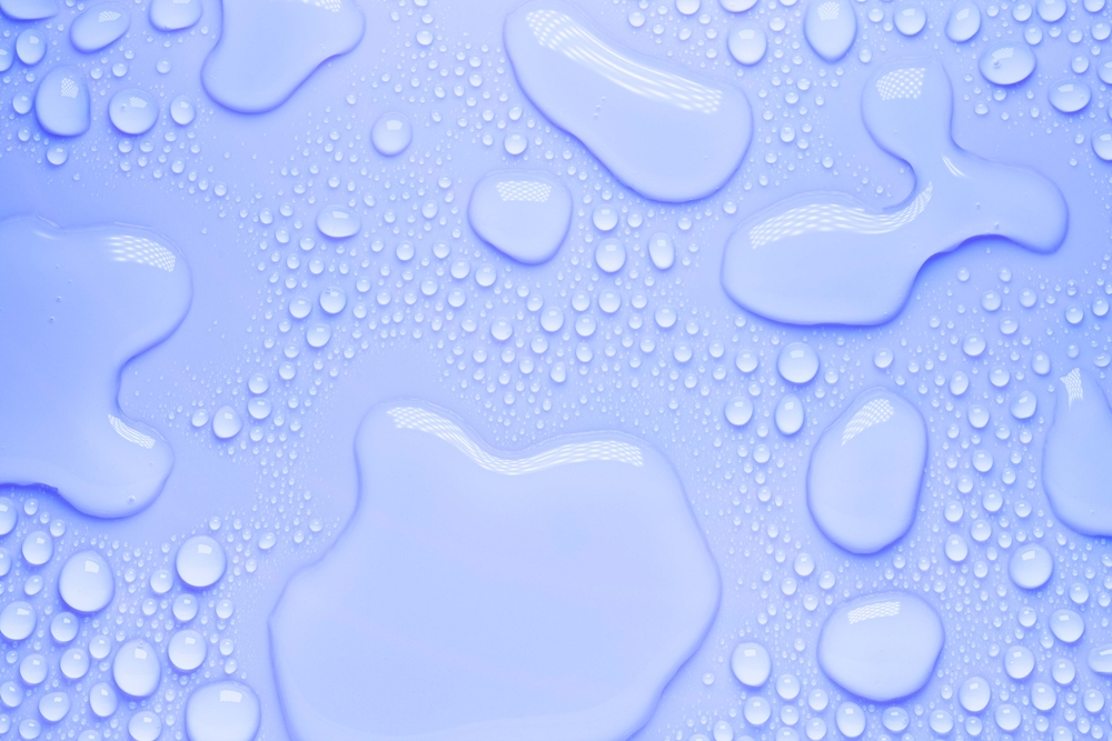 cosmetic moisturized texture