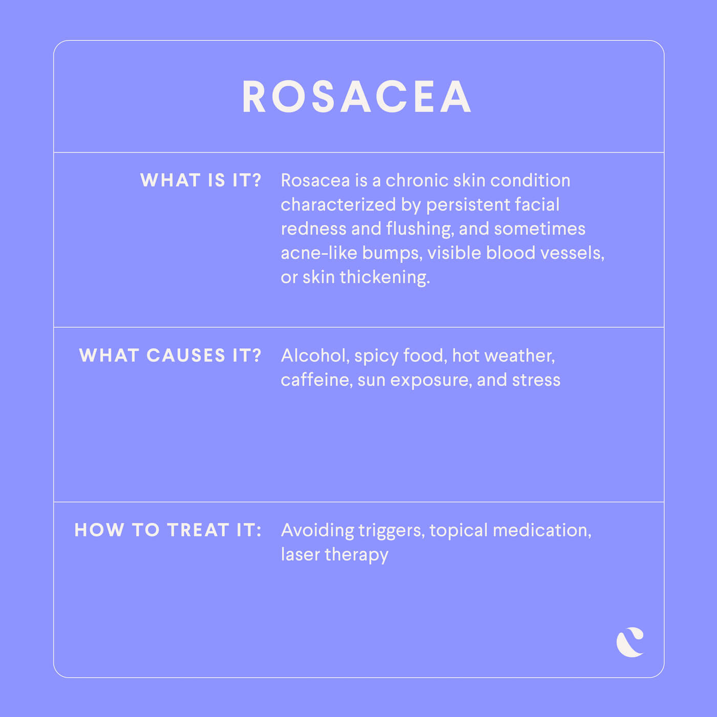 What is rosacea - Everything you need to know about rosacea benefits and treatmnents