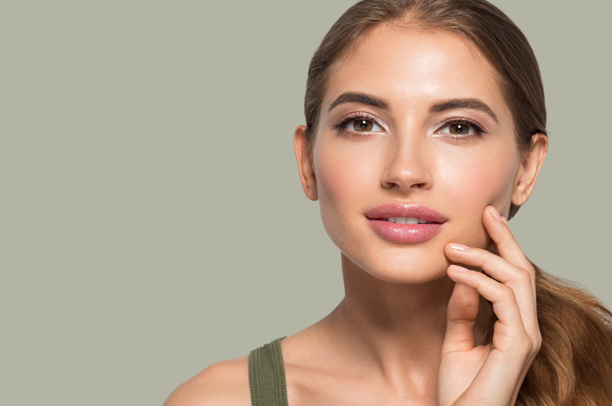 beauty woman with healthy skin