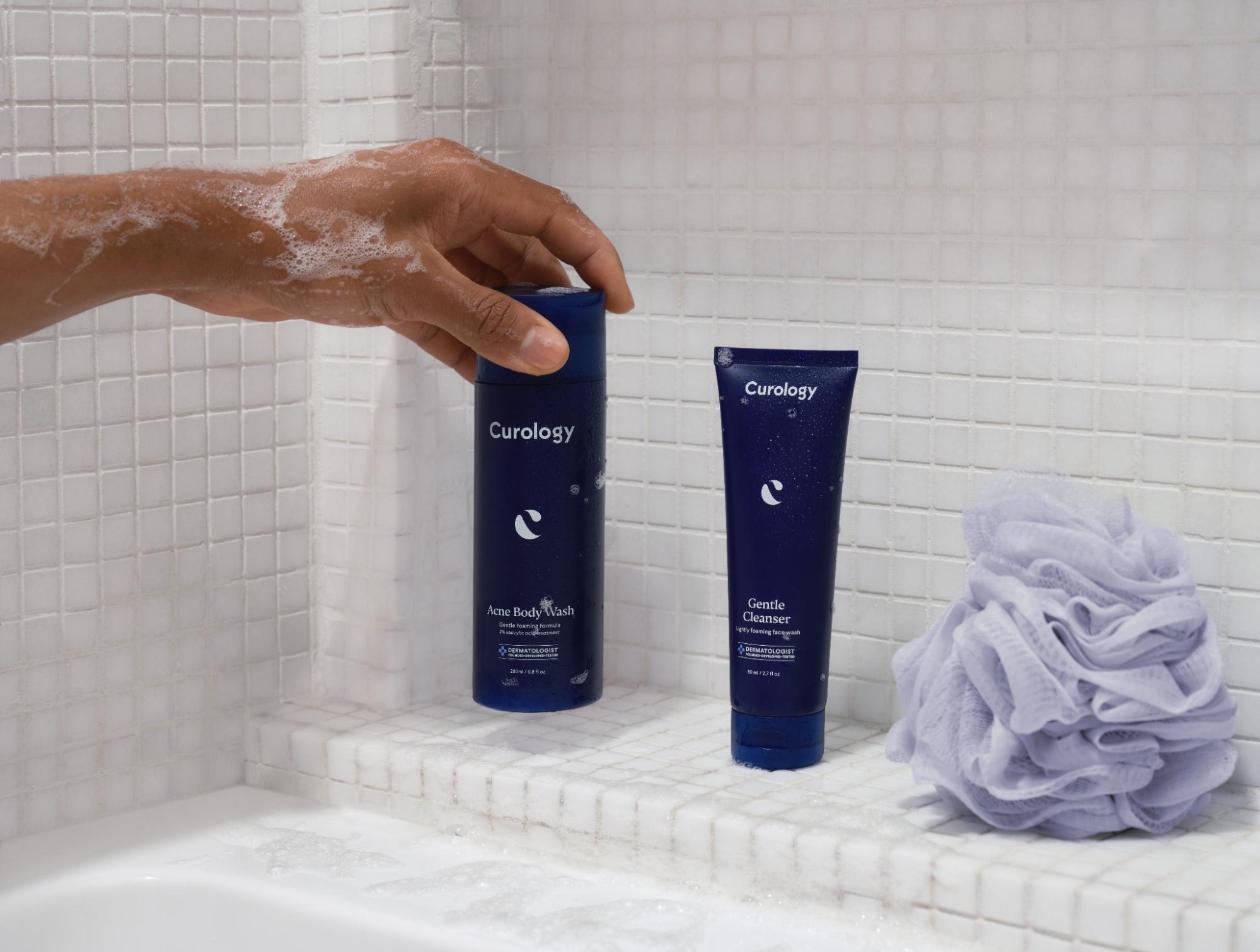 Curology-s Acne Body Wash and Gentle Cleanser