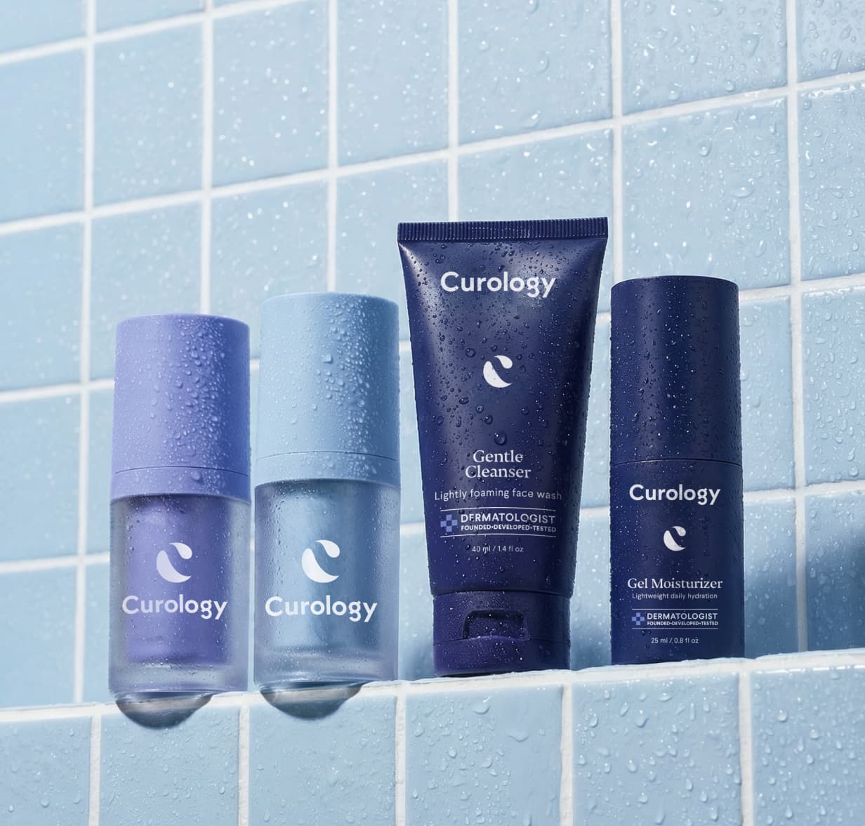 Curology skincare routine for hydration and preventative anti-aging