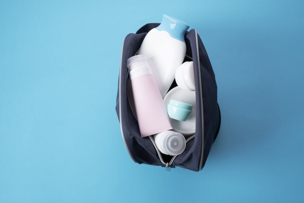 Bag of Cosmetic Products