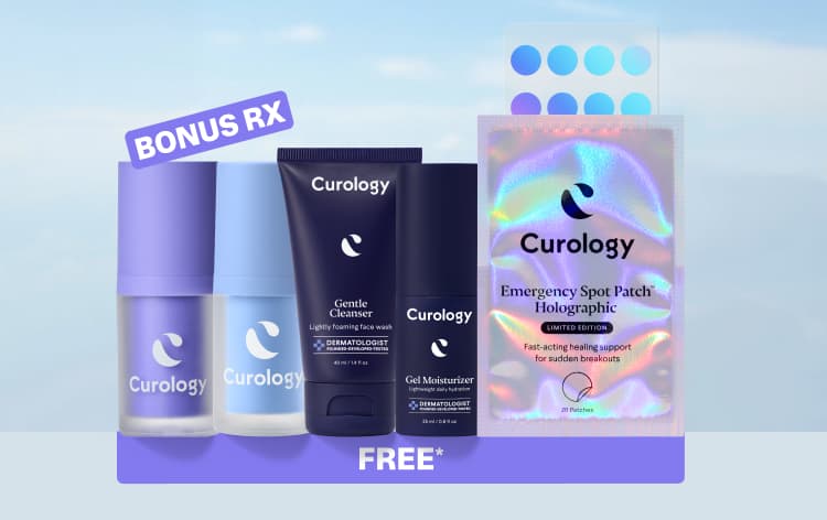 Curology personalized routine with HydroTret Rx - free for 30 days - mobile