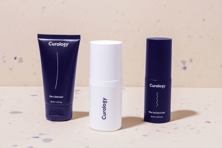 Curology Free Trial Size Product Line Up - The Cleanser The Mositurizer The Custom Formula