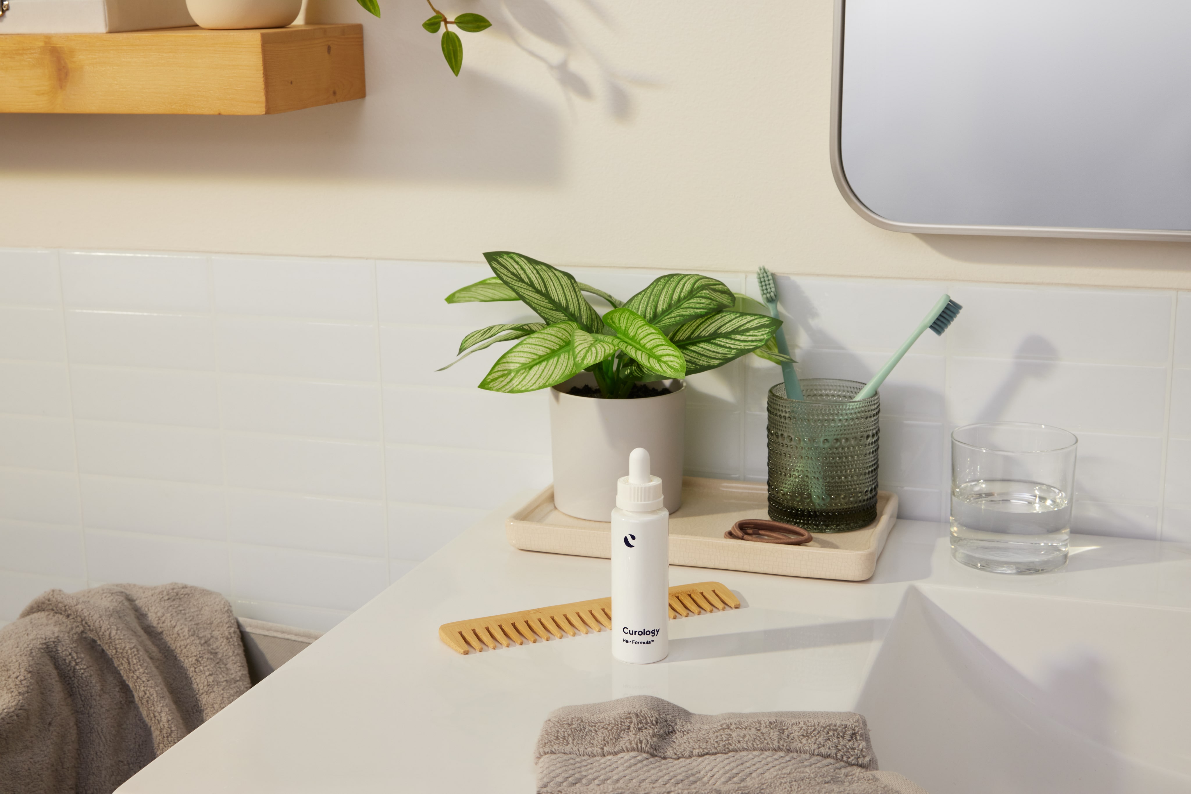 Curology Bottle On Counter