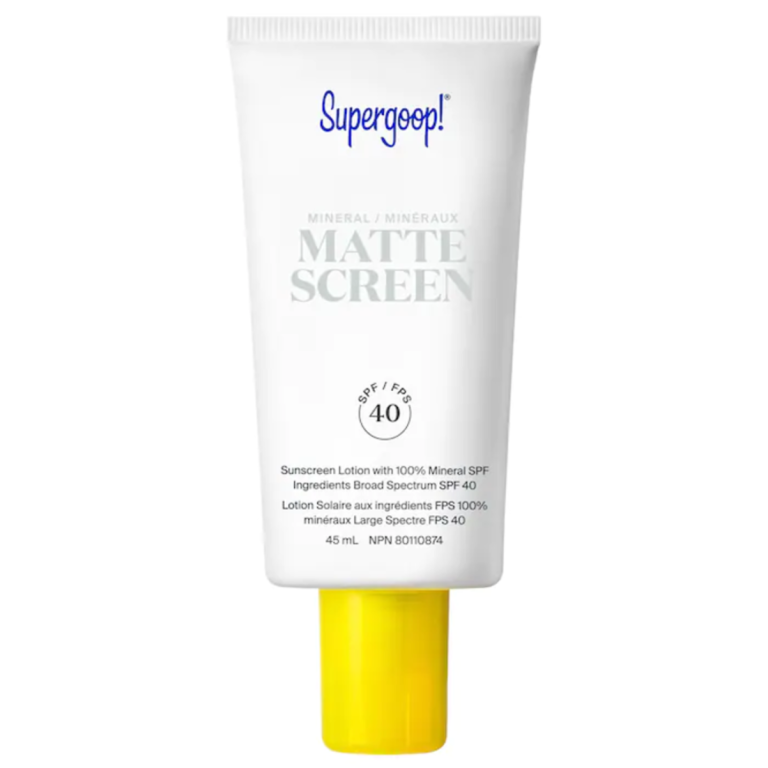 Supergoop Mineral Mattescreen Sunscreen SPF 40 PA+++