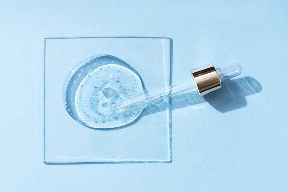 cosmetic product liquid transparent