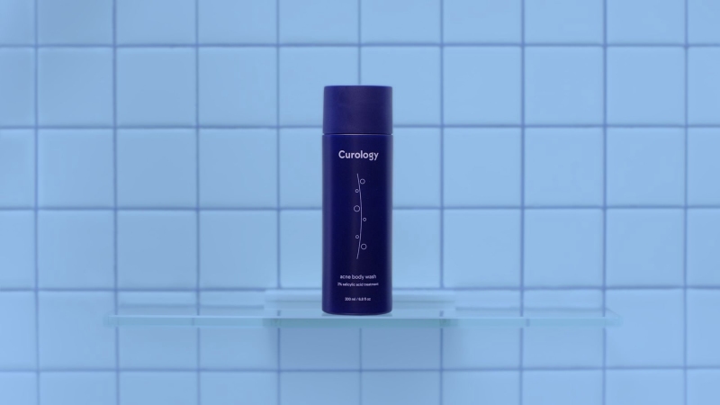 Curology bodywash bottle