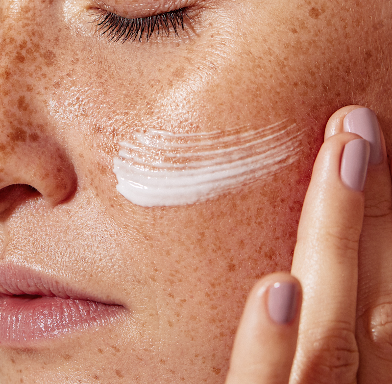 moisturizer application