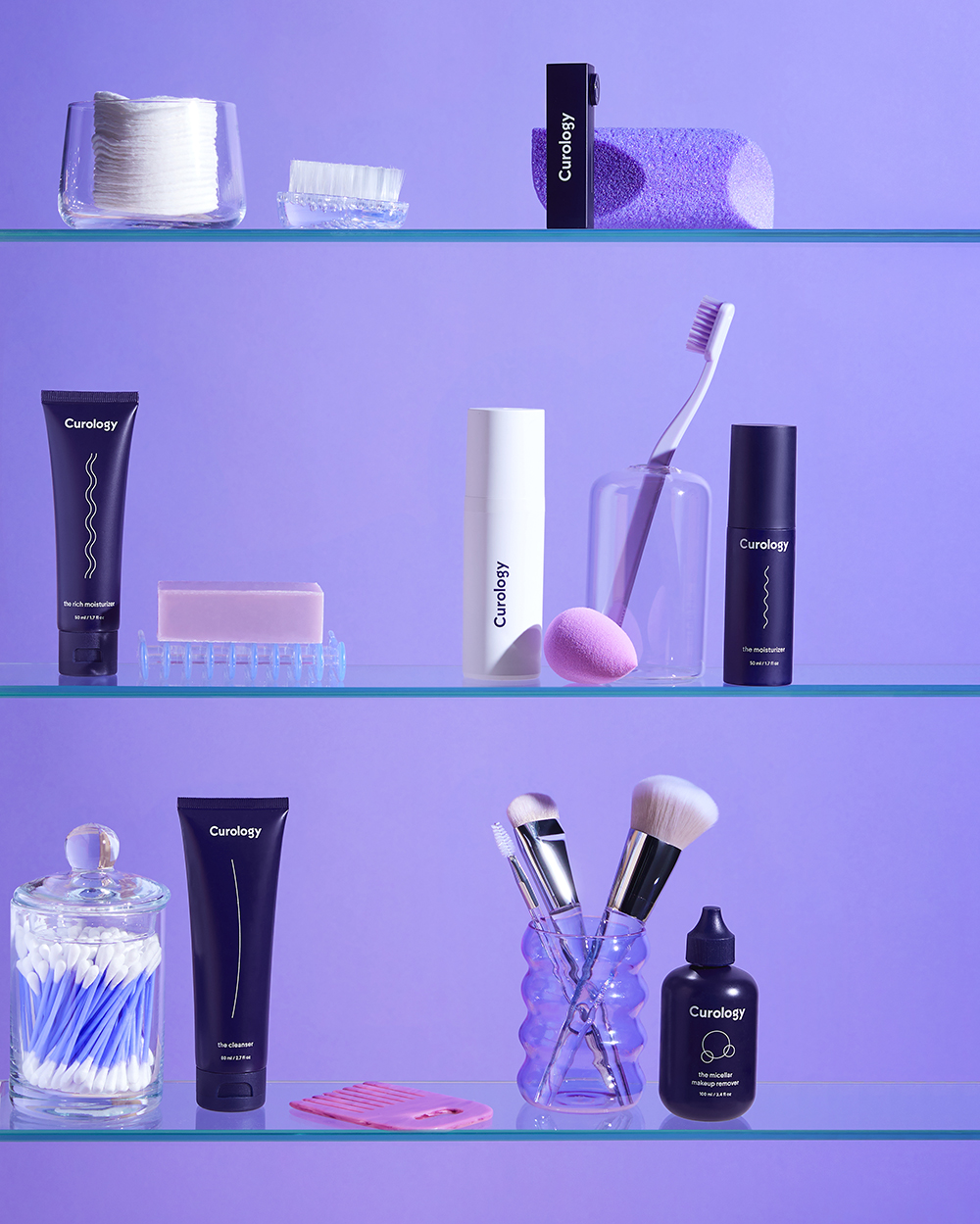 Curology Skincare Shelfie