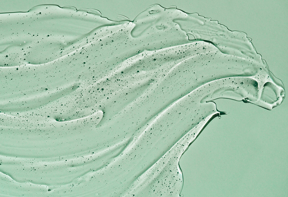 transparent-liquid-over-green-surface