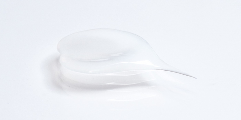 Closeup of skincare cream or soap