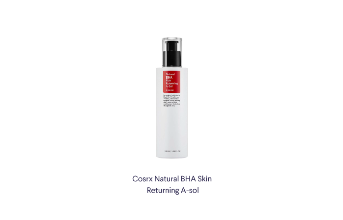 Cosrx Natural BHA Skin Returning A-sol product