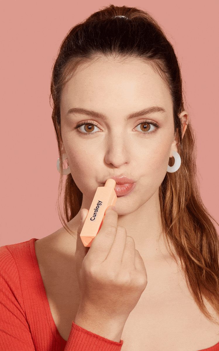 Curology Lip Balm To Lips GIF Loop