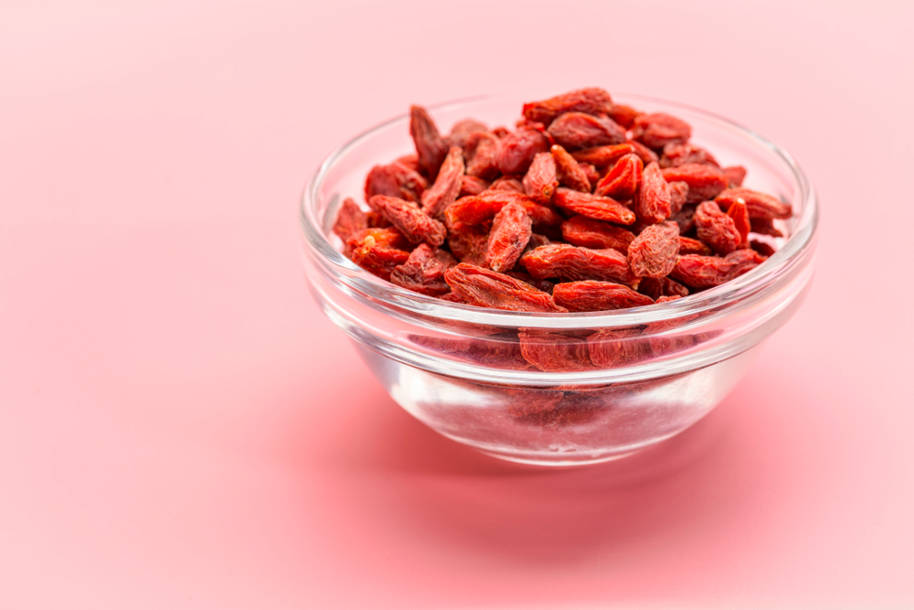 glass bowl dyed red tibetan