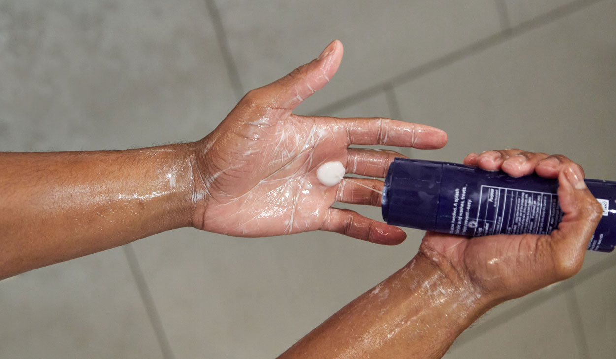 Using acne body wash correctly