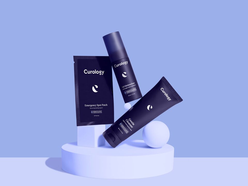 curology products on display