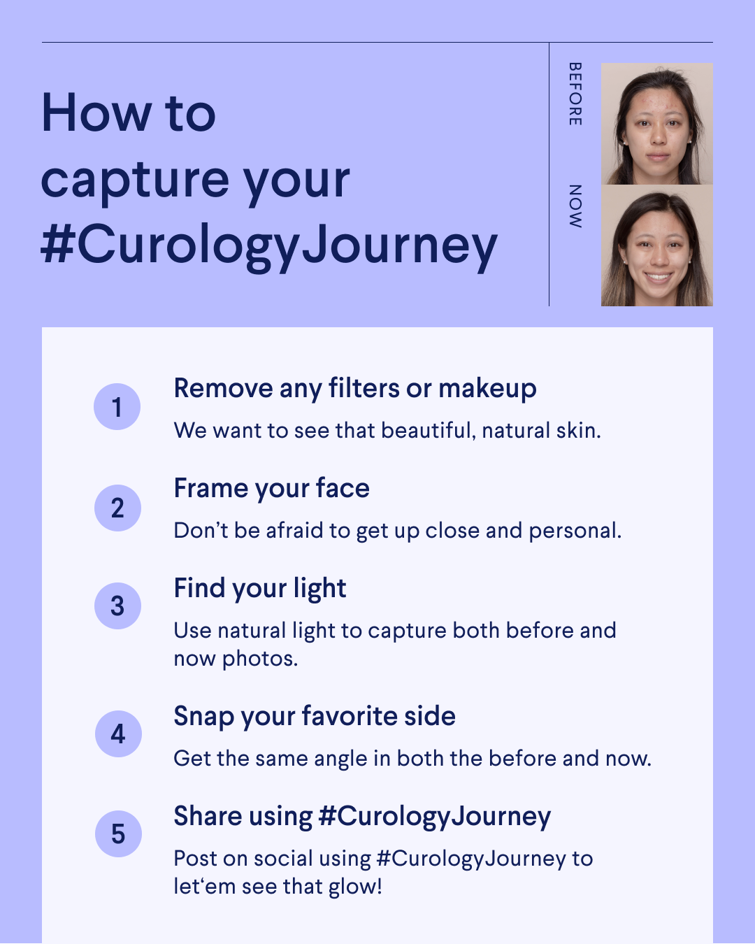 How to take a before and after picture 