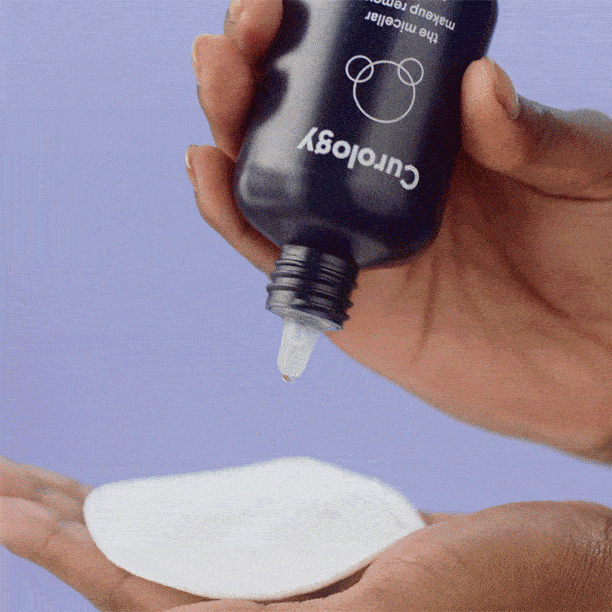 How to use Curology micellar makeup remover