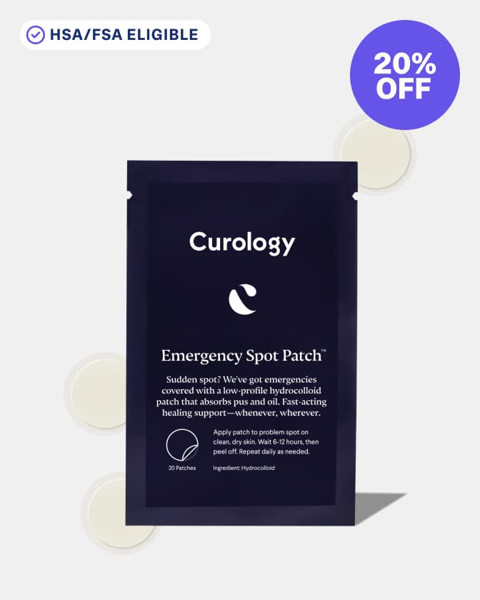 Emergency Spot Patch with 20% off badge