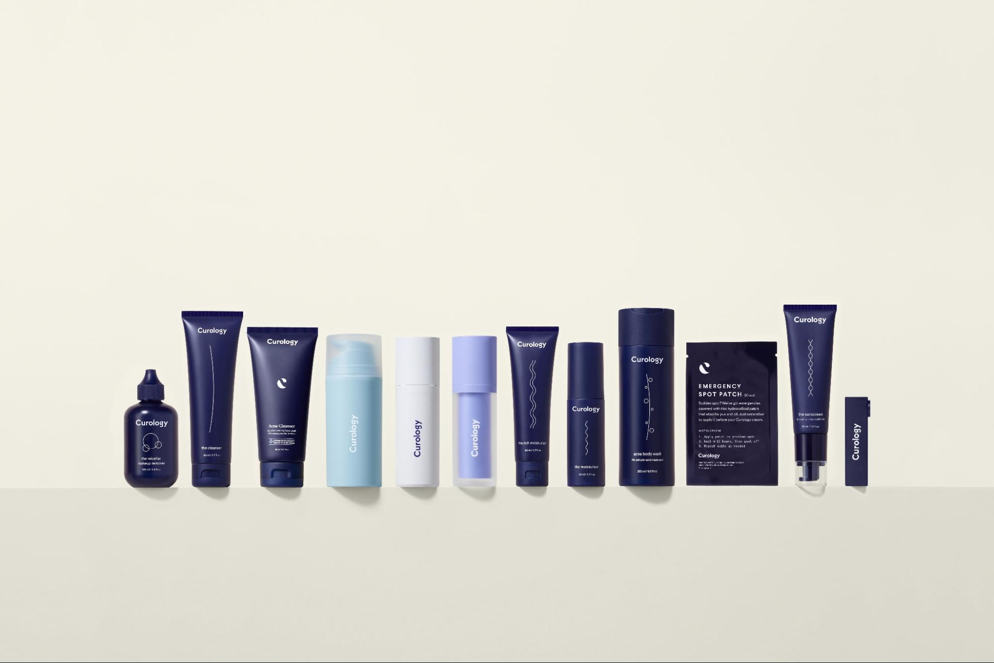 Bottles of Curology Products